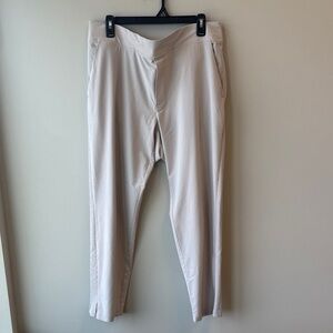 Athleta Light Beige Trousers Pants 14